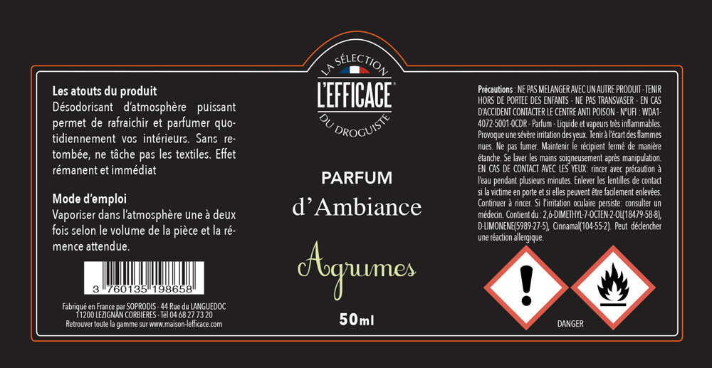 Etiquette Dos Paa | L'Efficace™ Etiquette Dos Paa
