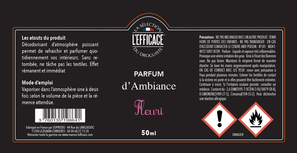 Etiquette Dos Paf | L'Efficace™ Etiquette Dos Paf
