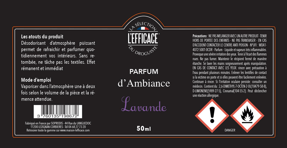 Etiquette Dos Pal | L'Efficace™ Etiquette Dos Pal