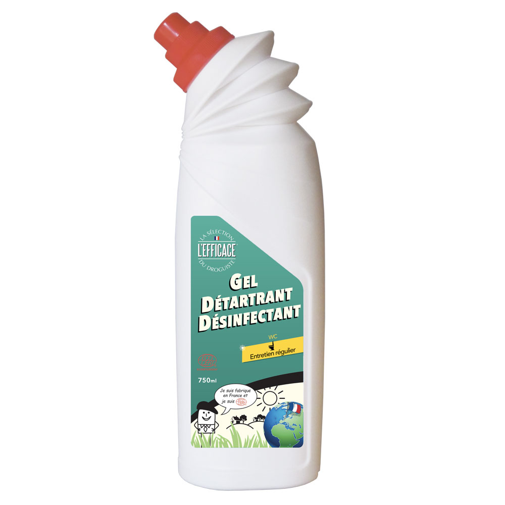 Gel Detartrant Desinfectant Wc L Efficace